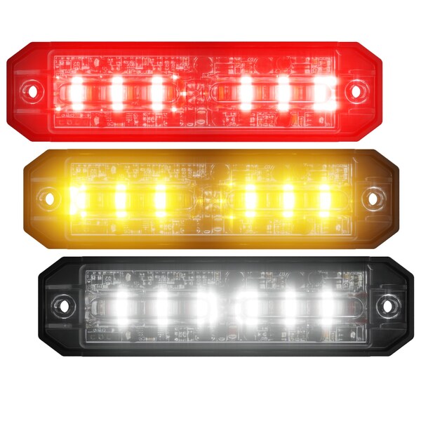 Ultra 18 LED Tri-Color Grill Light Head - Red/Amber/White
